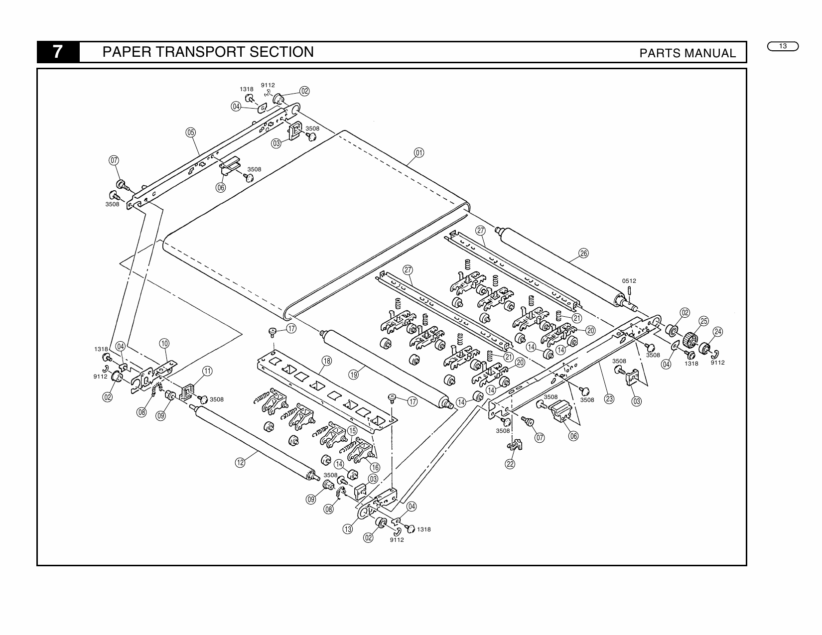 Konica-Minolta Options AFR-1000 Parts Manual-2
